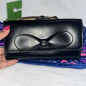 Kate Spade Black Belt Bag with Sleek Design
